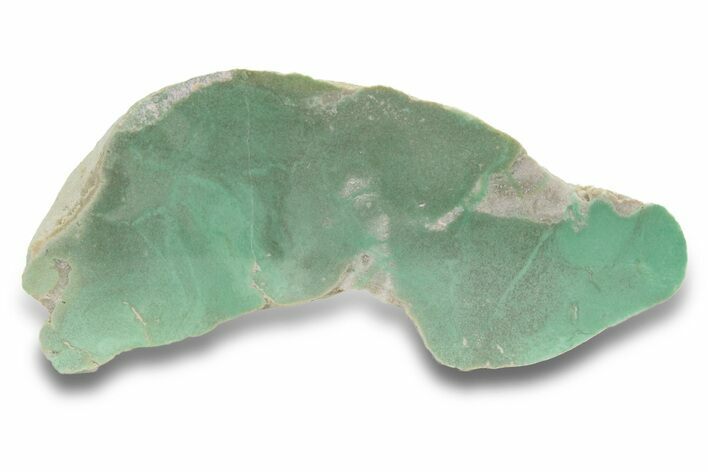 Polished Pastel Green Variscite Section - Amatrice Hill, Utah #248356